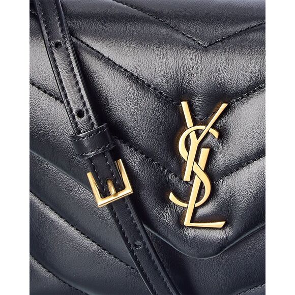 Saint Laurent Loulou Toy Matelasse Leather Shoulder Bag - Picture 3 of 4